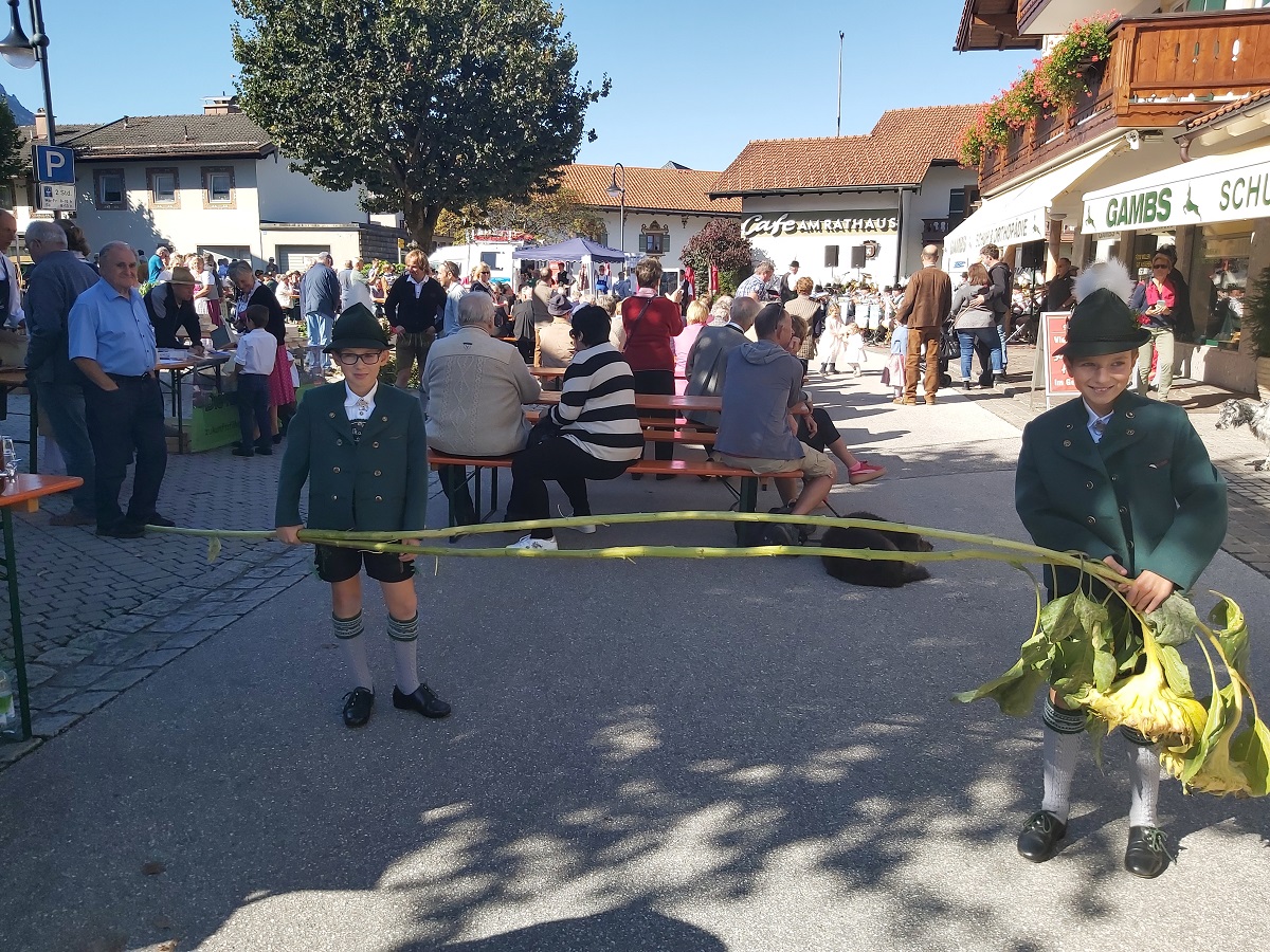 Impressionen vom Rahmenprogramm zum Michaeliritt in Inzell am 29. September 2019